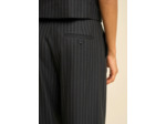 Pantalon de tailleur à rayures