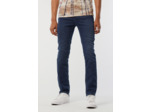Pantalon straight fit, taille haute, jambe droite