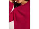 Pull col rond avec manches longues