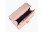 Petit sac bandoulière Eva en cuir grain caviar
