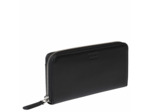 Le cuir lisse portef. long zip