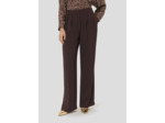 Pantalon Parigi Chocolat en Polyester