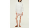 Chemise unie en coton - ANNABELLE
