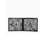 Porte cartes horizontal moyen modèle avec poche billets Martin en cuir lisse