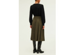 Jupe midi en velours fluide - CEPHISE