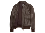 Blouson pilote, cuir d'agneau