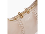 Sac hobo moyen modèle Juliette en cuir lisse lacé