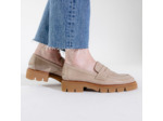 Mocassins Femme Lyna Beige