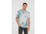 T-shirt oversize manches courtes, imprimé "Peau de serpent"
