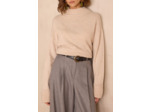 Pull col montant BEN en laine