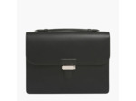 Serviette 13 slim 1 soufflet Louis en cuir lisse