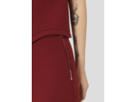 Pantalon Peyton Bordeaux en Polyester