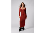 Robe À Manches Longues En Tricot – Femme
