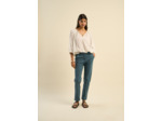 Pantalon chino taille basse