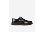 Derbies en cuir avec boucle western black