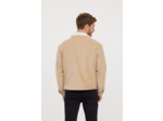 Veste en velours avec intérieur et col en sherpa