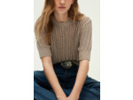 Pull en maille dorée - JOSELLE