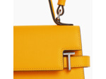 Petit sac à main à rabat Emilie en cuir signature T