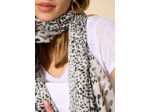 Foulard imprimé animalier
