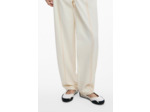 Pantalon Long En Tissu – Femme