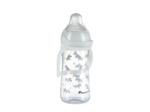 Biberon Emotion Physio avec poignées 270ml Blanc