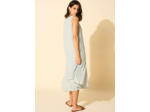 Robe midi à col V