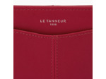 Porte cartes Charlotte en cuir lisse