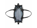 Le cuir graine sac a main zipp