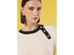 Pull Pastelle Ecru en Laine