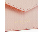 Porte cartes avec mousqueton Emilie en cuir monogramme