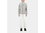 Chemise Manches Longues A Carreaux black grey white