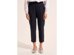 Pantalon fuselé à taille élastiquée