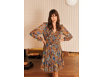 Robe courte imprimée