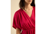 Robe courte à volants