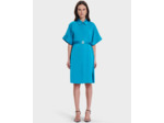 Robe Romille Bleu en Polyester
