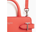 Petit sac à main vertical Emilie en cuir signature T
