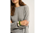 Pull col rond 100% cachemire