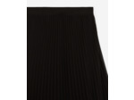 Jupe Longue Plissee & Dentelle En Bas En Candy Pleated black