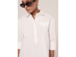 Top Tallulah Blanc en Coton