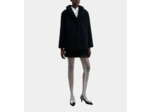 Manteau En Fausse Fourrure navy
