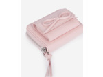 Porte-monnaie amelia  en cuir pink