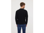 Sweat col rond maille piquée