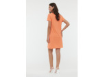 Robe polo basique en piqué de coton organique