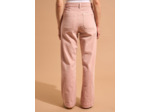 Pantalon coupe large en coton taille haute