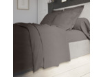 Drap Housse Influence Percale Granit