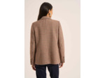 Veste de tailleur à carreaux