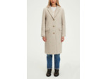 Manteau droit en laine - LORELIA