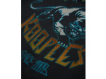 Sweat avec print devant black washed