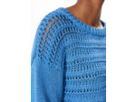 Pull nacre bleu