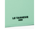Porte monnaie zip en L Emile en cuir monogramme